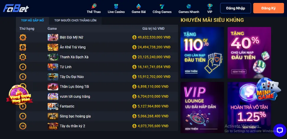 Chiến thuật casino sbotop chính thức